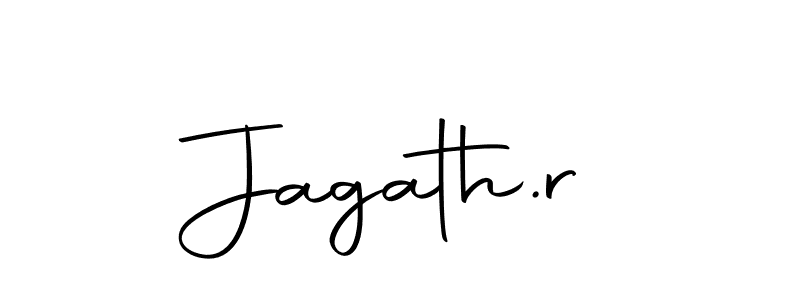 Jagath.r stylish signature style. Best Handwritten Sign (Autography-DOLnW) for my name. Handwritten Signature Collection Ideas for my name Jagath.r. Jagath.r signature style 10 images and pictures png