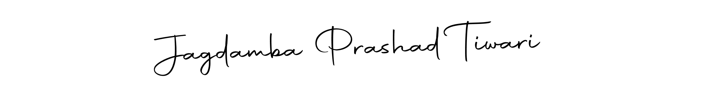 The best way (Autography-DOLnW) to make a short signature is to pick only two or three words in your name. The name Jagdamba Prashad Tiwari include a total of six letters. For converting this name. Jagdamba Prashad Tiwari signature style 10 images and pictures png