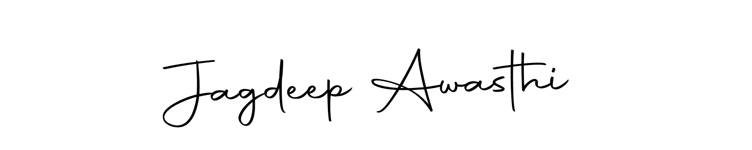 You should practise on your own different ways (Autography-DOLnW) to write your name (Jagdeep Awasthi) in signature. don't let someone else do it for you. Jagdeep Awasthi signature style 10 images and pictures png
