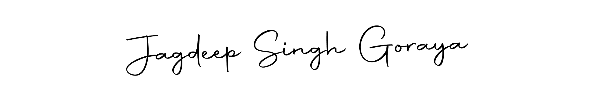 Make a beautiful signature design for name Jagdeep Singh Goraya. With this signature (Autography-DOLnW) style, you can create a handwritten signature for free. Jagdeep Singh Goraya signature style 10 images and pictures png