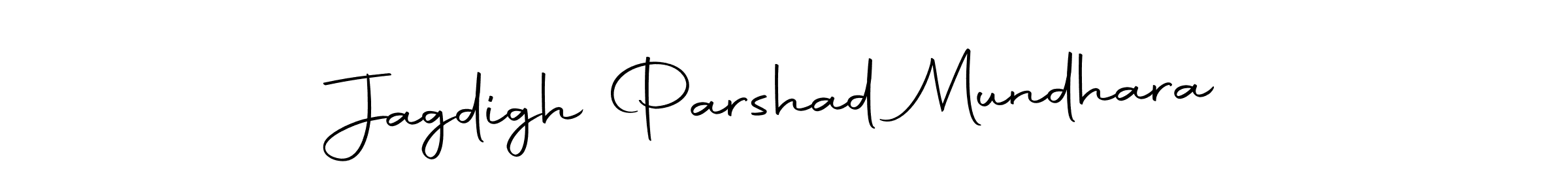 Jagdigh Parshad Mundhara stylish signature style. Best Handwritten Sign (Autography-DOLnW) for my name. Handwritten Signature Collection Ideas for my name Jagdigh Parshad Mundhara. Jagdigh Parshad Mundhara signature style 10 images and pictures png