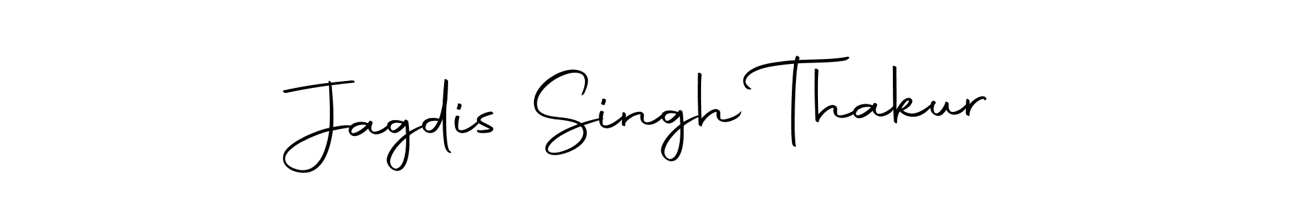 Create a beautiful signature design for name Jagdis Singh Thakur. With this signature (Autography-DOLnW) fonts, you can make a handwritten signature for free. Jagdis Singh Thakur signature style 10 images and pictures png