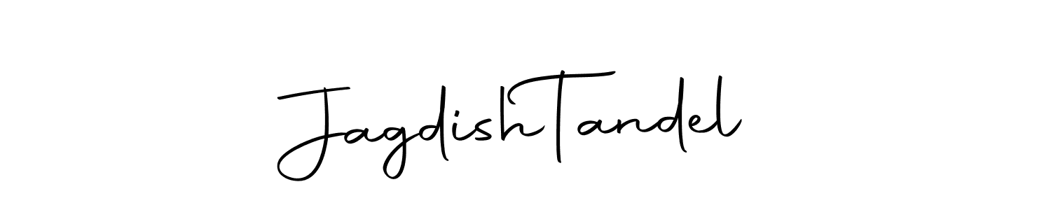 How to make Jagdish  Tandel name signature. Use Autography-DOLnW style for creating short signs online. This is the latest handwritten sign. Jagdish  Tandel signature style 10 images and pictures png