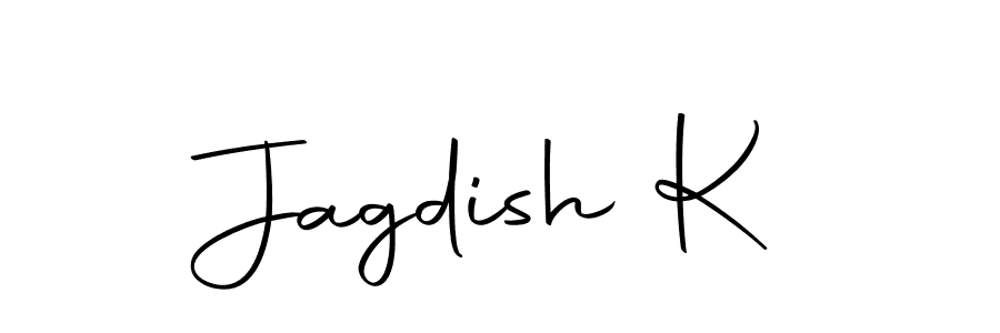 if you are searching for the best signature style for your name Jagdish K. so please give up your signature search. here we have designed multiple signature styles  using Autography-DOLnW. Jagdish K signature style 10 images and pictures png