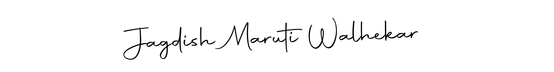 Make a beautiful signature design for name Jagdish Maruti Walhekar. Use this online signature maker to create a handwritten signature for free. Jagdish Maruti Walhekar signature style 10 images and pictures png