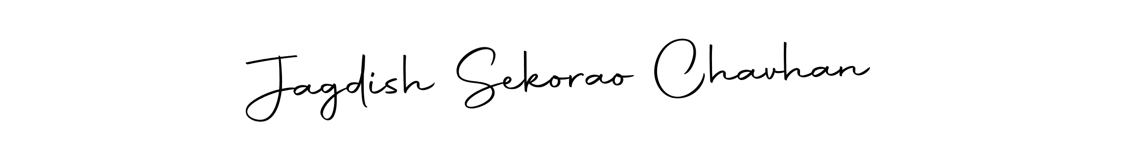 Make a beautiful signature design for name Jagdish Sekorao Chavhan. With this signature (Autography-DOLnW) style, you can create a handwritten signature for free. Jagdish Sekorao Chavhan signature style 10 images and pictures png