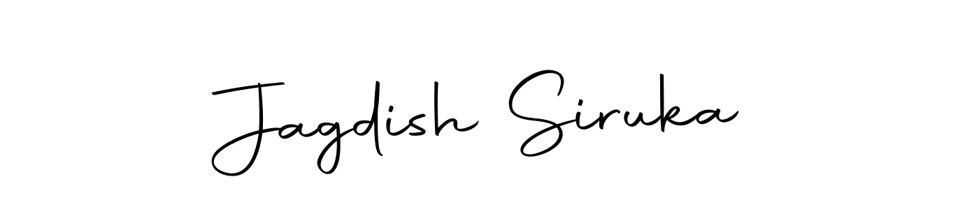 Make a beautiful signature design for name Jagdish Siruka. With this signature (Autography-DOLnW) style, you can create a handwritten signature for free. Jagdish Siruka signature style 10 images and pictures png
