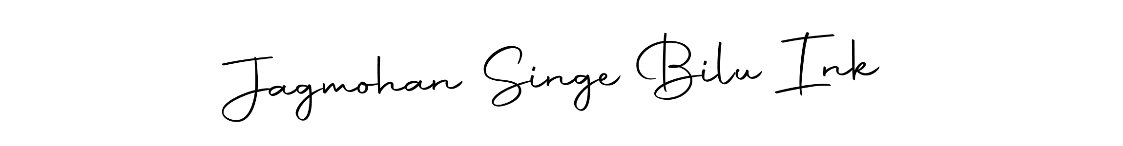 Autography-DOLnW is a professional signature style that is perfect for those who want to add a touch of class to their signature. It is also a great choice for those who want to make their signature more unique. Get Jagmohan Singe Bilu Ink name to fancy signature for free. Jagmohan Singe Bilu Ink signature style 10 images and pictures png