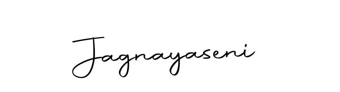 How to make Jagnayaseni name signature. Use Autography-DOLnW style for creating short signs online. This is the latest handwritten sign. Jagnayaseni signature style 10 images and pictures png