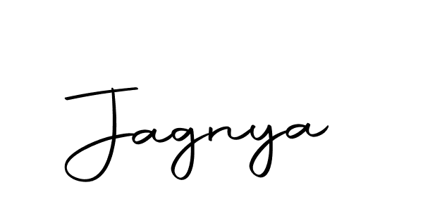 Jagnya stylish signature style. Best Handwritten Sign (Autography-DOLnW) for my name. Handwritten Signature Collection Ideas for my name Jagnya. Jagnya signature style 10 images and pictures png