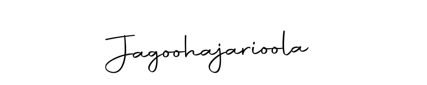 Design your own signature with our free online signature maker. With this signature software, you can create a handwritten (Autography-DOLnW) signature for name Jagoohajarioola. Jagoohajarioola signature style 10 images and pictures png