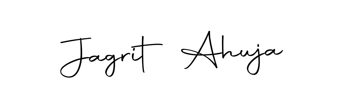 Design your own signature with our free online signature maker. With this signature software, you can create a handwritten (Autography-DOLnW) signature for name Jagrit Ahuja. Jagrit Ahuja signature style 10 images and pictures png