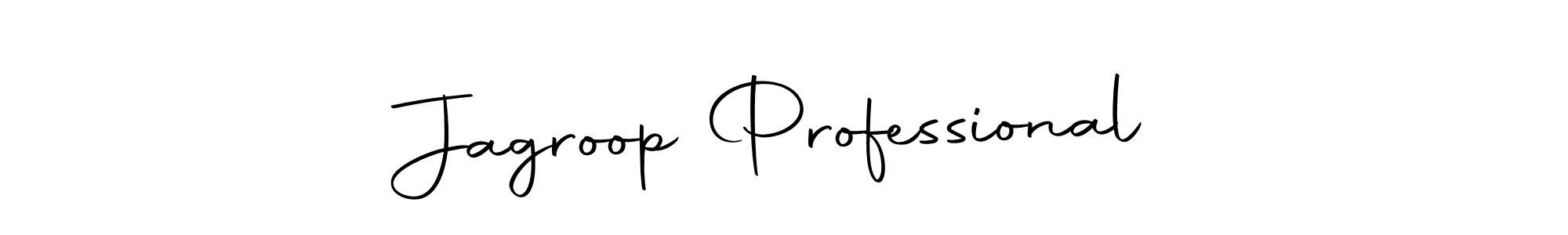 How to make Jagroop Professional name signature. Use Autography-DOLnW style for creating short signs online. This is the latest handwritten sign. Jagroop Professional signature style 10 images and pictures png