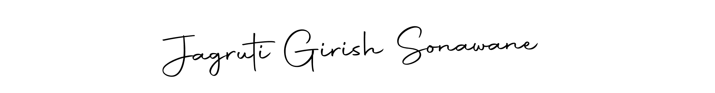 Also we have Jagruti Girish Sonawane name is the best signature style. Create professional handwritten signature collection using Autography-DOLnW autograph style. Jagruti Girish Sonawane signature style 10 images and pictures png