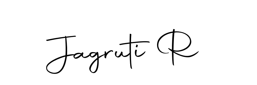 Make a beautiful signature design for name Jagruti R. Use this online signature maker to create a handwritten signature for free. Jagruti R signature style 10 images and pictures png