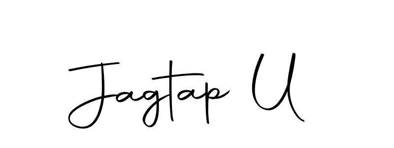 Create a beautiful signature design for name Jagtap U. With this signature (Autography-DOLnW) fonts, you can make a handwritten signature for free. Jagtap U signature style 10 images and pictures png