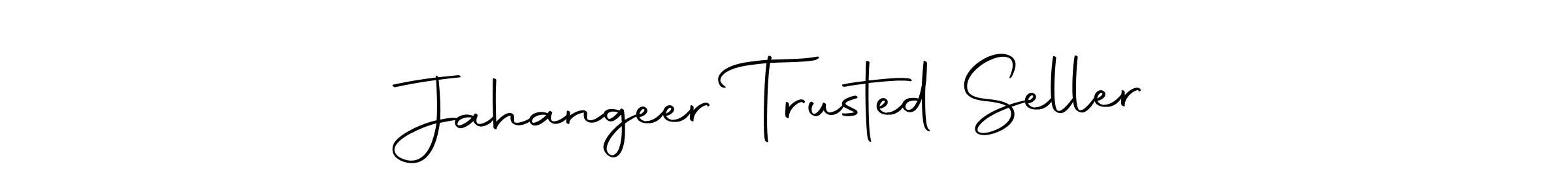 if you are searching for the best signature style for your name Jahangeer Trusted Seller. so please give up your signature search. here we have designed multiple signature styles  using Autography-DOLnW. Jahangeer Trusted Seller signature style 10 images and pictures png