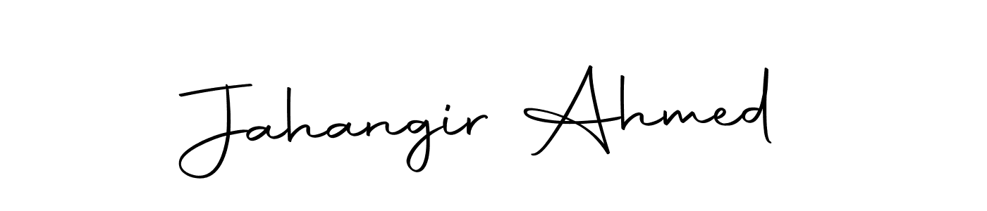 Make a beautiful signature design for name Jahangir Ahmed. With this signature (Autography-DOLnW) style, you can create a handwritten signature for free. Jahangir Ahmed signature style 10 images and pictures png