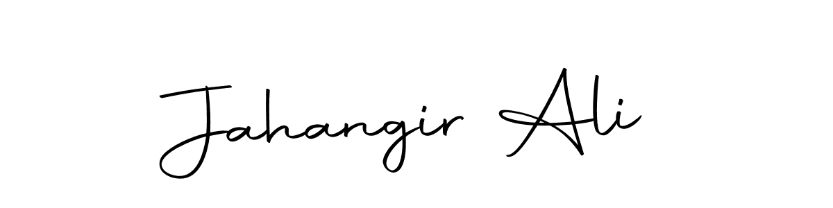 You should practise on your own different ways (Autography-DOLnW) to write your name (Jahangir Ali) in signature. don't let someone else do it for you. Jahangir Ali signature style 10 images and pictures png