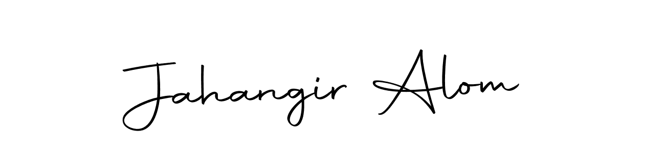 Design your own signature with our free online signature maker. With this signature software, you can create a handwritten (Autography-DOLnW) signature for name Jahangir Alom. Jahangir Alom signature style 10 images and pictures png