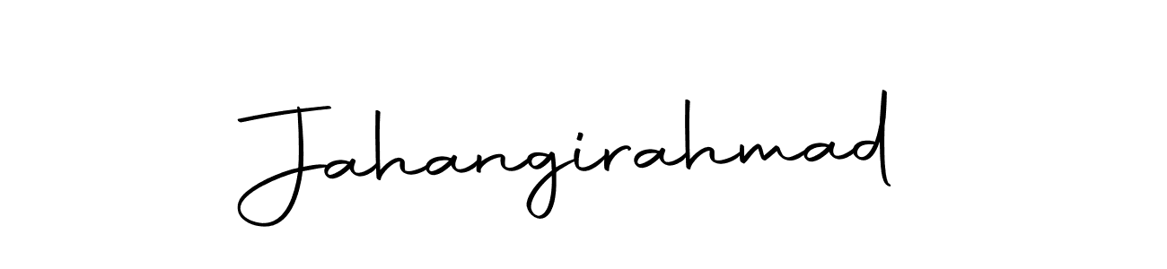 Design your own signature with our free online signature maker. With this signature software, you can create a handwritten (Autography-DOLnW) signature for name Jahangirahmad. Jahangirahmad signature style 10 images and pictures png