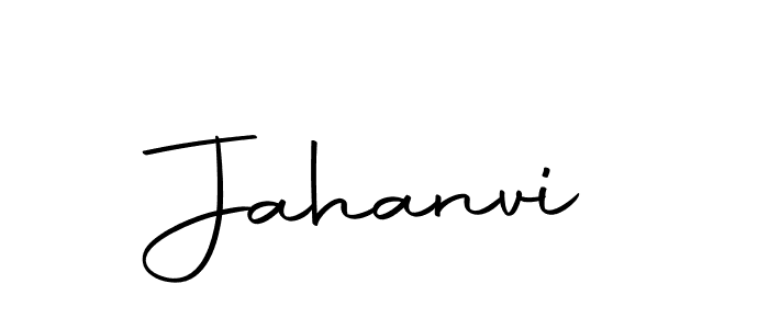 Design your own signature with our free online signature maker. With this signature software, you can create a handwritten (Autography-DOLnW) signature for name Jahanvi. Jahanvi signature style 10 images and pictures png