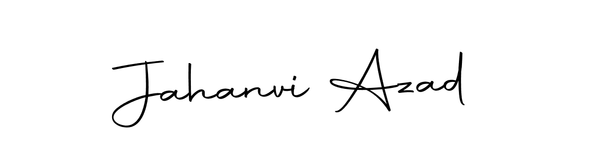 Also You can easily find your signature by using the search form. We will create Jahanvi Azad name handwritten signature images for you free of cost using Autography-DOLnW sign style. Jahanvi Azad signature style 10 images and pictures png