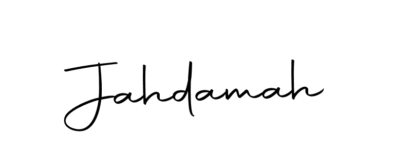 You can use this online signature creator to create a handwritten signature for the name Jahdamah. This is the best online autograph maker. Jahdamah signature style 10 images and pictures png