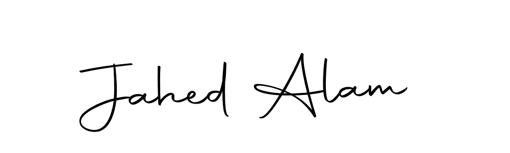 Use a signature maker to create a handwritten signature online. With this signature software, you can design (Autography-DOLnW) your own signature for name Jahed Alam. Jahed Alam signature style 10 images and pictures png