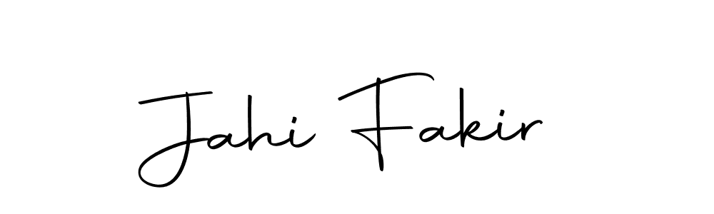 How to make Jahi Fakir signature? Autography-DOLnW is a professional autograph style. Create handwritten signature for Jahi Fakir name. Jahi Fakir signature style 10 images and pictures png
