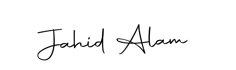 Design your own signature with our free online signature maker. With this signature software, you can create a handwritten (Autography-DOLnW) signature for name Jahid Alam. Jahid Alam signature style 10 images and pictures png