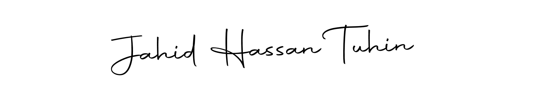 Make a short Jahid Hassan Tuhin signature style. Manage your documents anywhere anytime using Autography-DOLnW. Create and add eSignatures, submit forms, share and send files easily. Jahid Hassan Tuhin signature style 10 images and pictures png