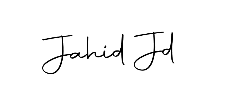 Autography-DOLnW is a professional signature style that is perfect for those who want to add a touch of class to their signature. It is also a great choice for those who want to make their signature more unique. Get Jahid Jd name to fancy signature for free. Jahid Jd signature style 10 images and pictures png
