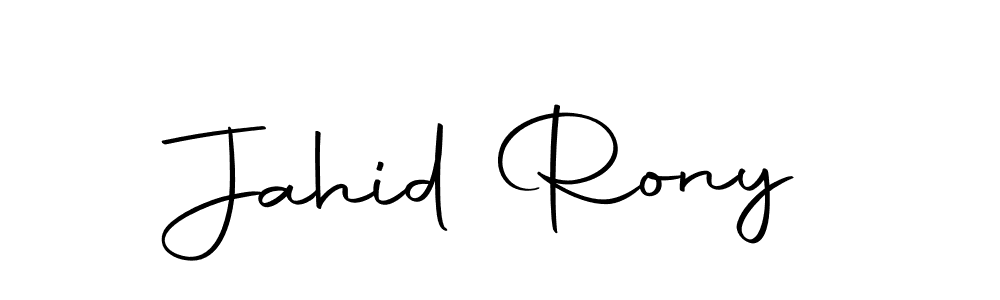 Make a beautiful signature design for name Jahid Rony. Use this online signature maker to create a handwritten signature for free. Jahid Rony signature style 10 images and pictures png