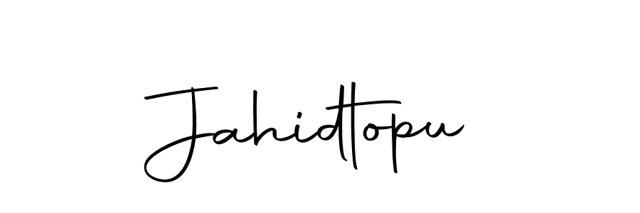 Here are the top 10 professional signature styles for the name Jahidtopu. These are the best autograph styles you can use for your name. Jahidtopu signature style 10 images and pictures png