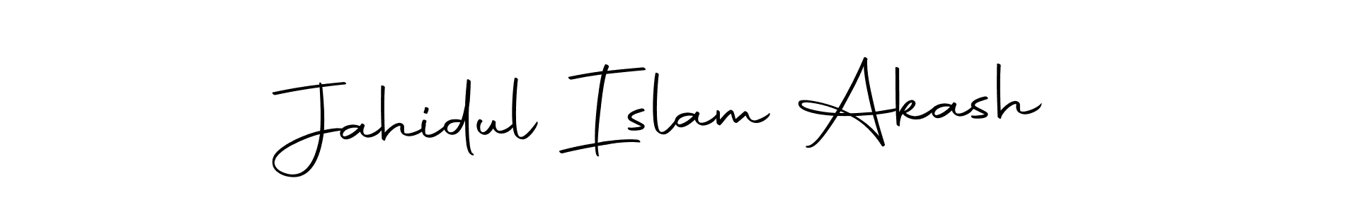 Jahidul Islam Akash stylish signature style. Best Handwritten Sign (Autography-DOLnW) for my name. Handwritten Signature Collection Ideas for my name Jahidul Islam Akash. Jahidul Islam Akash signature style 10 images and pictures png