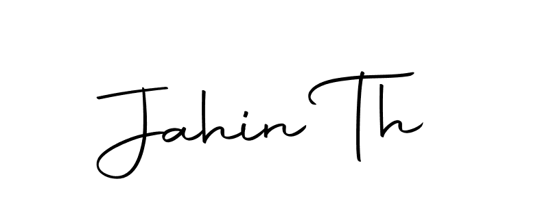 How to make Jahin Th signature? Autography-DOLnW is a professional autograph style. Create handwritten signature for Jahin Th name. Jahin Th signature style 10 images and pictures png
