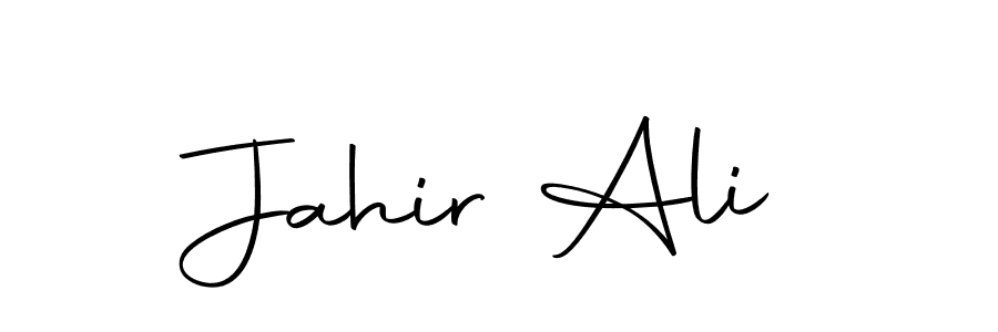 Make a beautiful signature design for name Jahir Ali. With this signature (Autography-DOLnW) style, you can create a handwritten signature for free. Jahir Ali signature style 10 images and pictures png