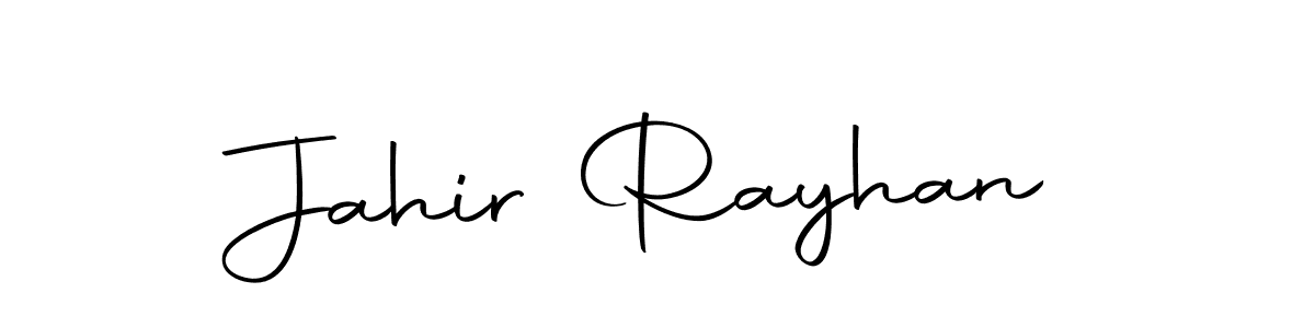 Create a beautiful signature design for name Jahir Rayhan. With this signature (Autography-DOLnW) fonts, you can make a handwritten signature for free. Jahir Rayhan signature style 10 images and pictures png