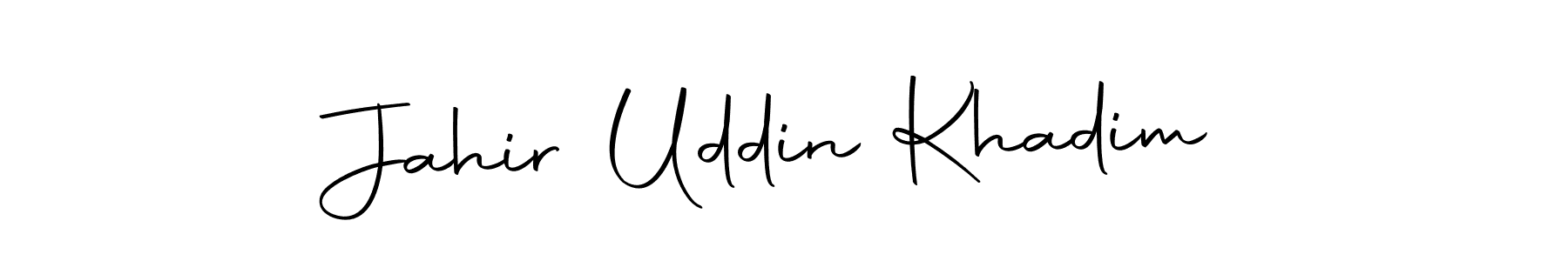 Once you've used our free online signature maker to create your best signature Autography-DOLnW style, it's time to enjoy all of the benefits that Jahir Uddin Khadim name signing documents. Jahir Uddin Khadim signature style 10 images and pictures png