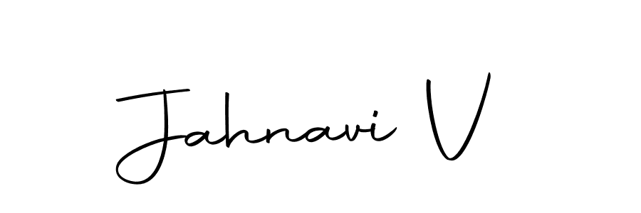 Also we have Jahnavi V name is the best signature style. Create professional handwritten signature collection using Autography-DOLnW autograph style. Jahnavi V signature style 10 images and pictures png