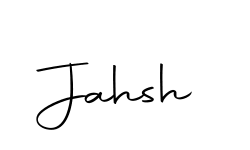 Use a signature maker to create a handwritten signature online. With this signature software, you can design (Autography-DOLnW) your own signature for name Jahsh. Jahsh signature style 10 images and pictures png