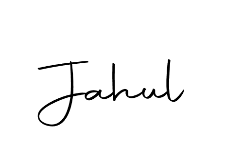 Jahul stylish signature style. Best Handwritten Sign (Autography-DOLnW) for my name. Handwritten Signature Collection Ideas for my name Jahul. Jahul signature style 10 images and pictures png