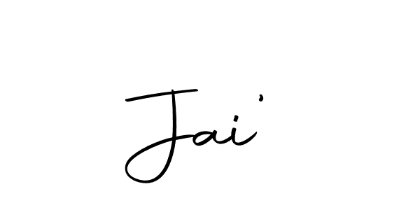 Make a beautiful signature design for name Jai’. With this signature (Autography-DOLnW) style, you can create a handwritten signature for free. Jai’ signature style 10 images and pictures png