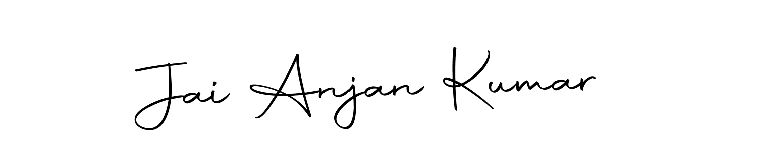 You should practise on your own different ways (Autography-DOLnW) to write your name (Jai Anjan Kumar) in signature. don't let someone else do it for you. Jai Anjan Kumar signature style 10 images and pictures png