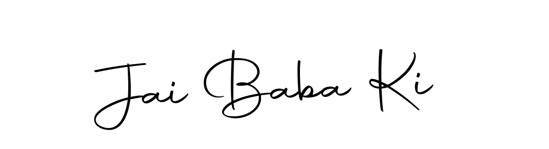 How to make Jai Baba Ki name signature. Use Autography-DOLnW style for creating short signs online. This is the latest handwritten sign. Jai Baba Ki signature style 10 images and pictures png