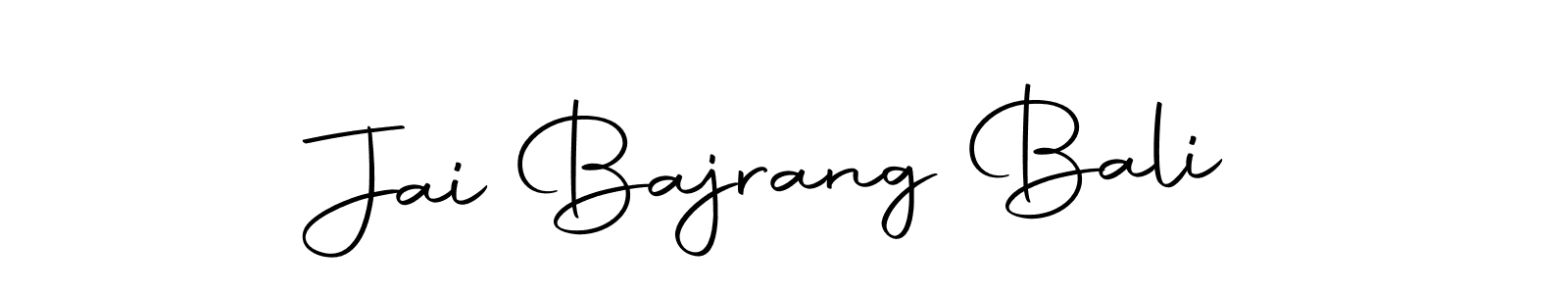 Make a beautiful signature design for name Jai Bajrang Bali. Use this online signature maker to create a handwritten signature for free. Jai Bajrang Bali signature style 10 images and pictures png