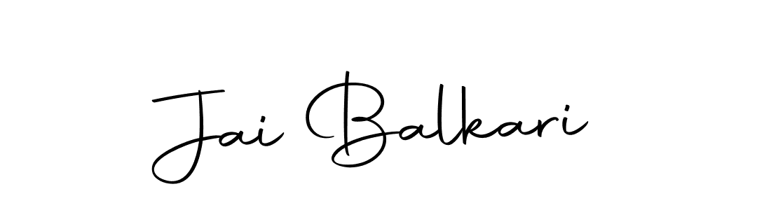 if you are searching for the best signature style for your name Jai Balkari. so please give up your signature search. here we have designed multiple signature styles  using Autography-DOLnW. Jai Balkari signature style 10 images and pictures png