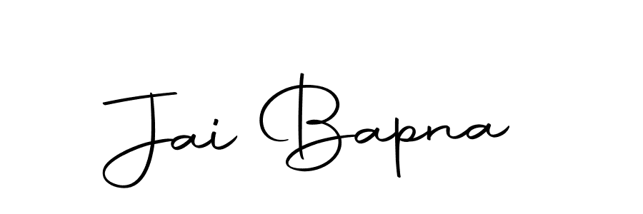 Design your own signature with our free online signature maker. With this signature software, you can create a handwritten (Autography-DOLnW) signature for name Jai Bapna. Jai Bapna signature style 10 images and pictures png