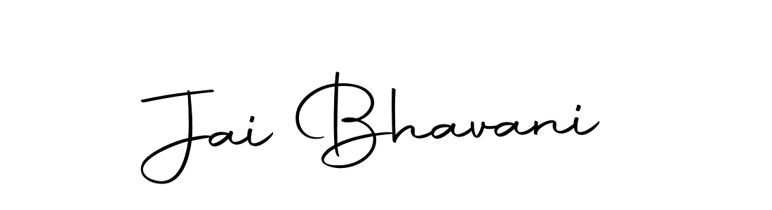 Jai Bhavani stylish signature style. Best Handwritten Sign (Autography-DOLnW) for my name. Handwritten Signature Collection Ideas for my name Jai Bhavani. Jai Bhavani signature style 10 images and pictures png